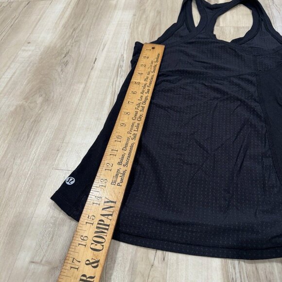Women’s Lululemon Tank top‎ Black Size 4? - Picture 3 of 6